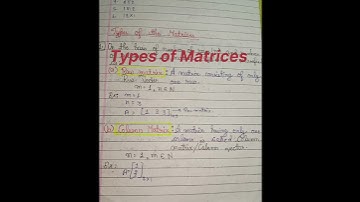 Day 10 of my Class 12th 80 days journey... #12thclass #maths #matrices #matrix