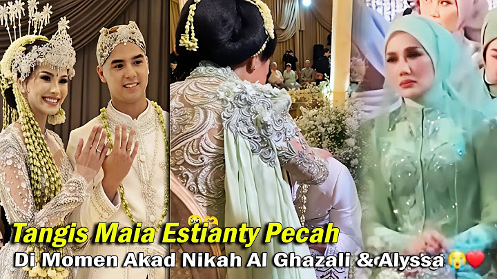 Tangis Maia Estianty Pecah Di Momen Akad Nikah Al Ghazali & Alyssa, Ahmad Dhani Terharu
