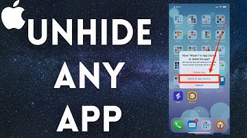 How To Unhide ANY App On iPhone iOS15 - Unhide ANY App On iPhone iOS15