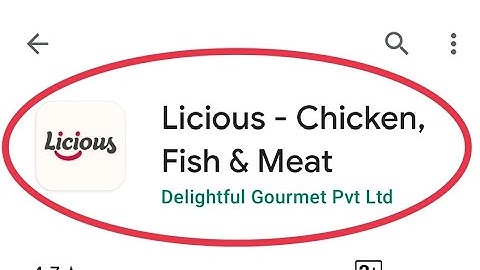 licious app kaise use kare,how to use licious chicken App
