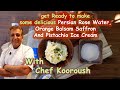 Persian saffron and pistachio ice cream i akbar mashti i how to with chef kooroush