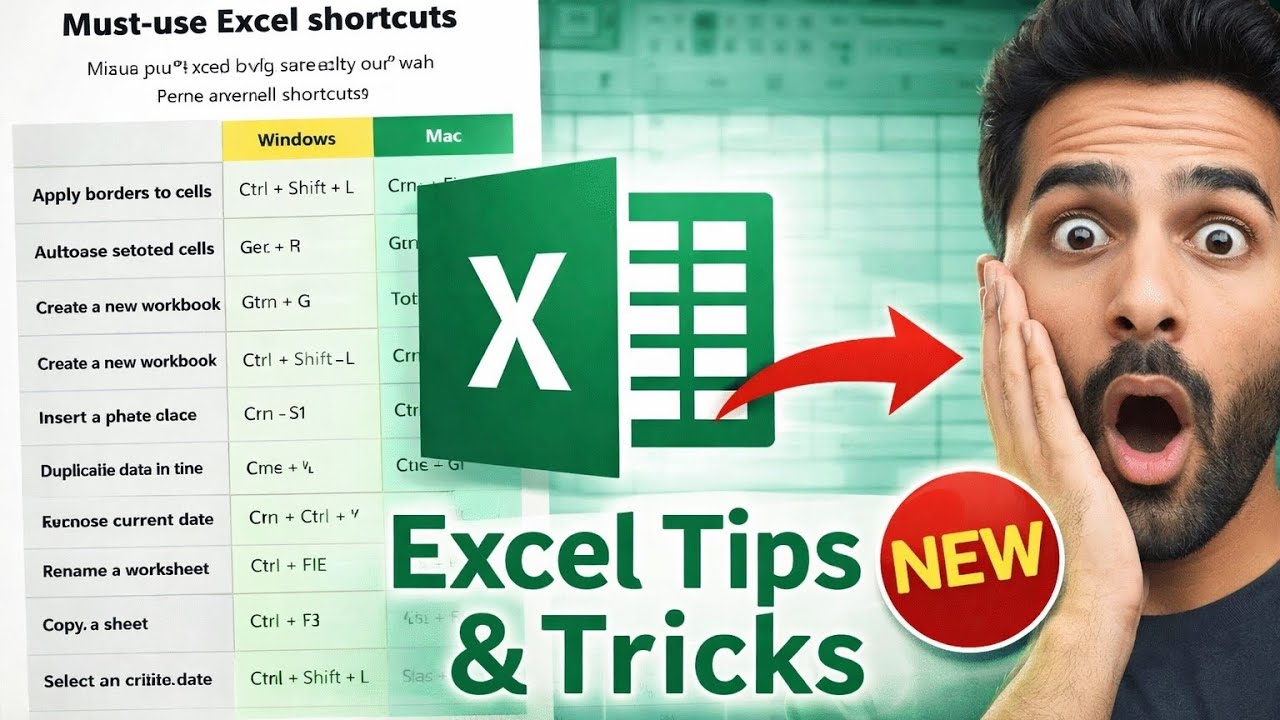 Excel Shortcut Trick 😲 | Excel Tips & Tricks in Hindi | Must Watch # ...