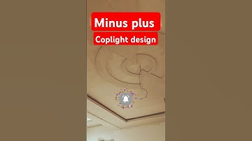 Minus plus design, cop light design, pop false ceiling #minusplus #coplight #popfalseceiling #art