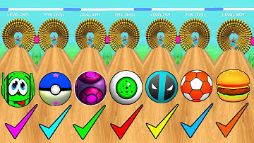 Going Balls 🔥: Super Speed Run Competition| Rolling Level Walkthrough 🏅| Android Game/ iOS Games