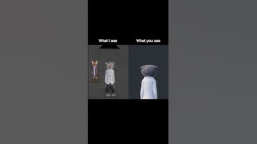 Art of "cheating" to the camera