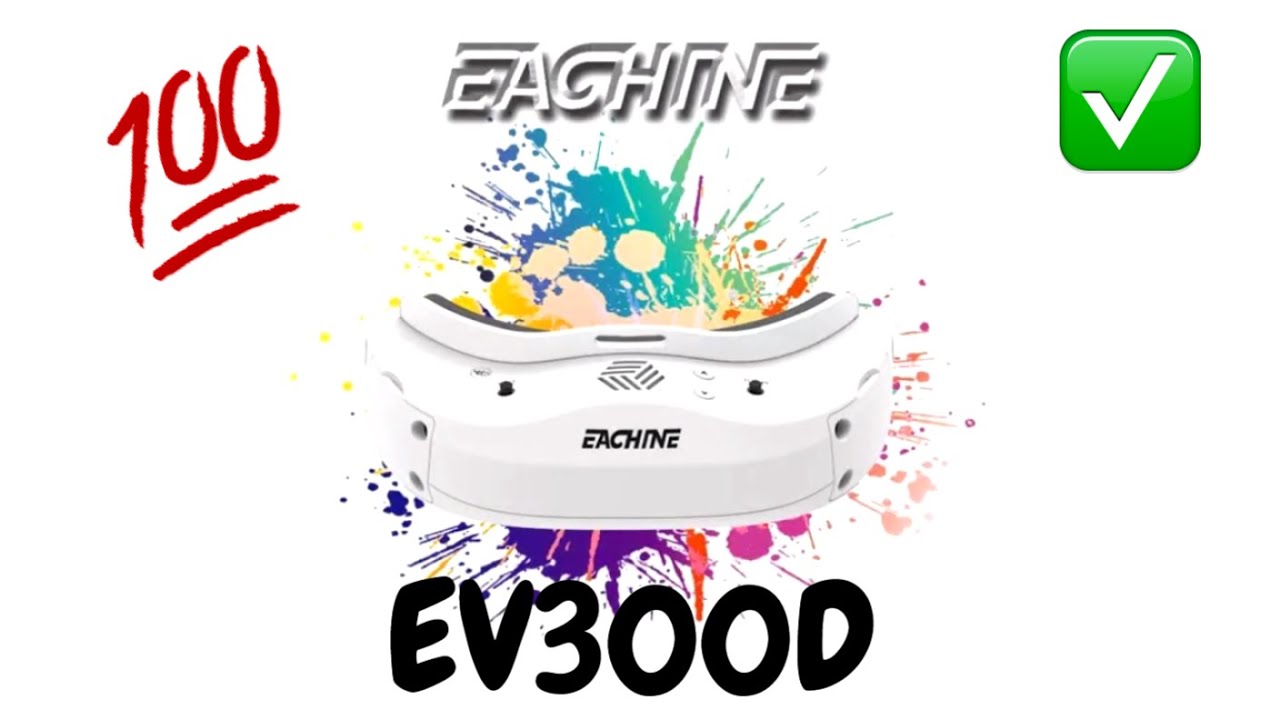Preview Eachine EV300D 1280*960 5.8G 72CH Dual True Diversity HDMI FPV Goggles!