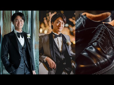 The groom's ultimate outfit, packed with everything he'd ever wanted, revealed