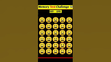 Memory Test || Riddles And Puzzles For Iq Test || part 1 || #quiztime #shorts