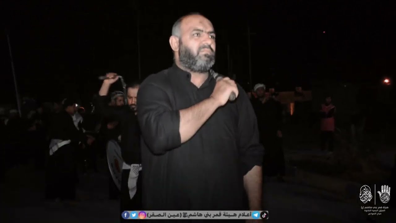 العزاء المركزي استعراض هيئه قمر بني هاشم مياح الضواعن  - 1446 هـ -البصره - النشوه