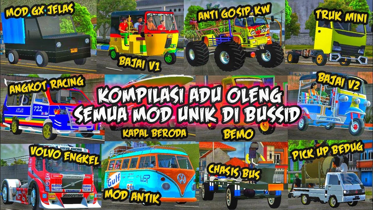VIRAL BREE.!K0MP1L4SI ADU 0L3NG BUSSID SEMUA M0D UNIK || 0L3NG NYA MALAH NGEDRIP.!