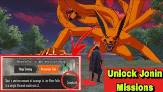 How to unlock Jonin Missions & Defeat the Nine-Tails and win a themed mode match #pubgmobile  screenshot 4