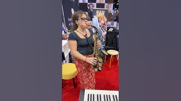 Lorren Chiodo plays “Pattern of an Island Girl” with Josh Britt at NAMM 2025 #saxophone #saxplayer
