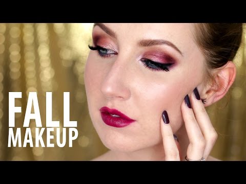 Vampy Fall Makeup Look