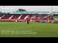 Rot-Weiss Essen RWE Support und Choreo in Lotte