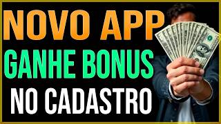 NOVO APP de INVESTIMENTO PAGANDO NO CADASTRO - Como Ganhar Dinheiro na Internet em 2025