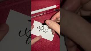 How To Write I Love You Spanish In Simple Calligraphy