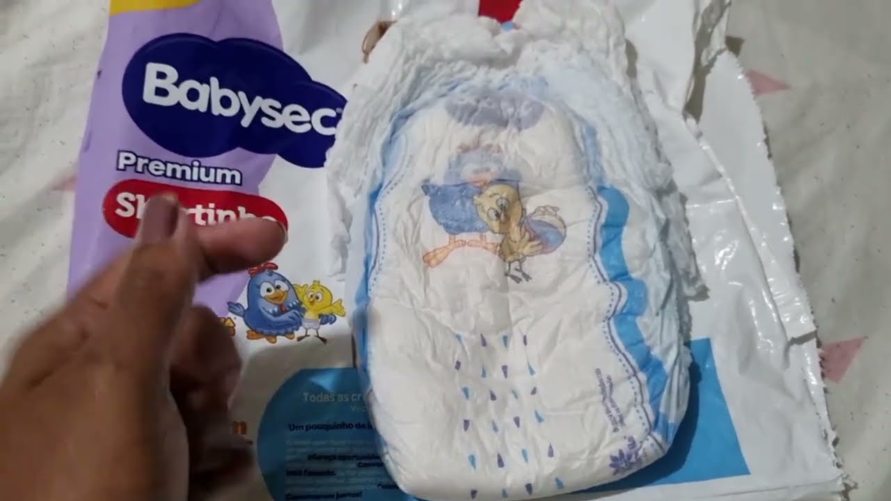 Resenha Babysec Premium shortinho xxg 😊