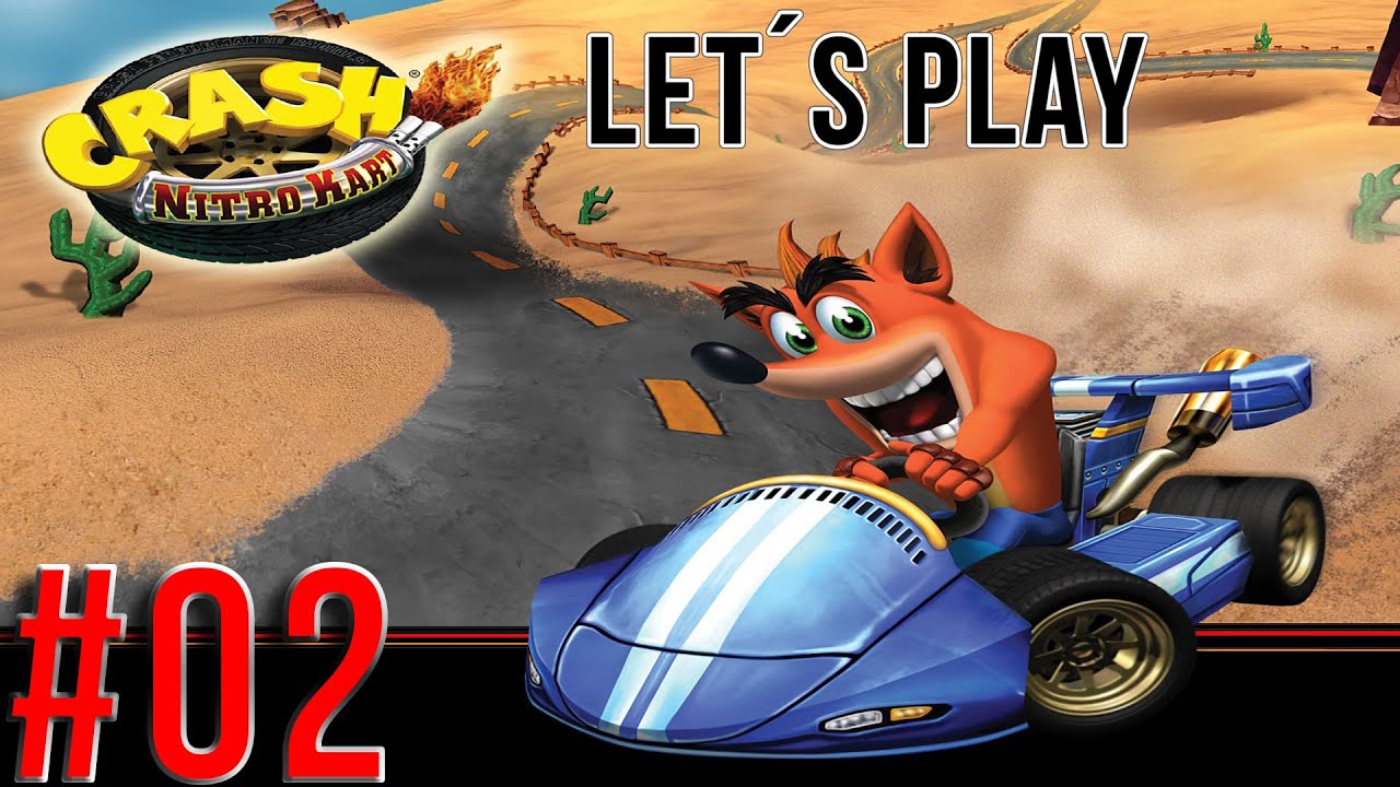Let´s Play Crash Nitro Kart part 02 [Ps2/101/German/HD] YouTube