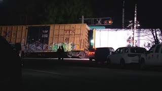 Norfolk Southern train derailment in Pennsylvania near Ohio state line