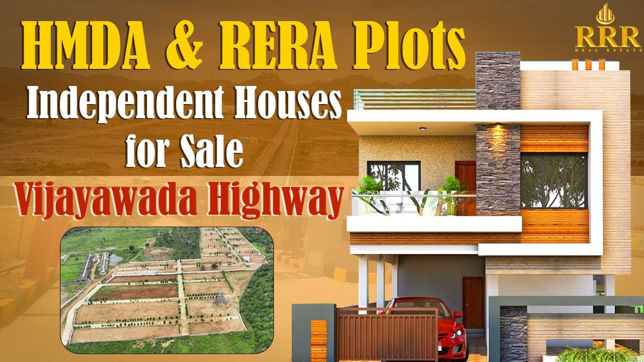 HMDA & RERA Plots & Independent Houses for Sale Vijayawada Highway