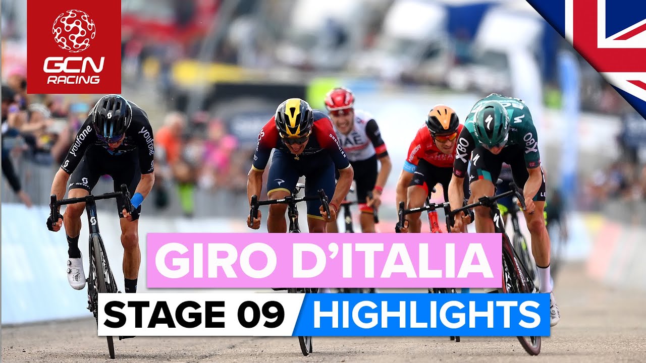 GC Leaders Fight It Out On First Mountain Finish! Giro DItalia 2022 Stage 9 Highlights