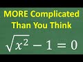 Understanding Radical and Quadratic Equations