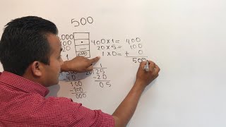 Cómo se presenta 500 en número maya?