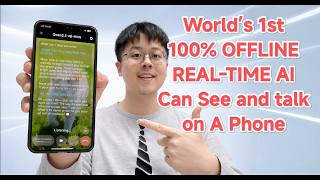 I Built the World’s 1st Offline AI That Can See & Talk on A Phone 🤯