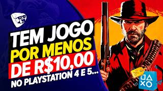 NOVA PROMOÇÃO COM JOGOS NO PS4 e PS5 !!! TEM JOGOS AAA POR R$10,00 REAIS !!!