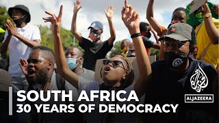 30 years of South Africa's democracy: University students continue push for progress