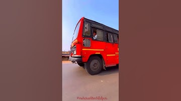#st #stpremi #msrtc #lalpari #msrtclalpari #busjourney #travel #msrtcbus #driver #bus #msrtc_