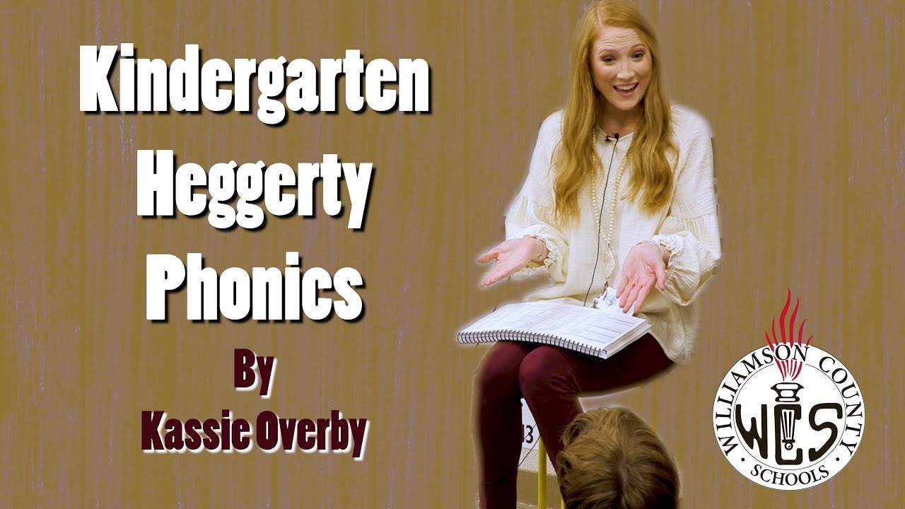 Kindergarten Heggerty Phonics Lesson- Example 1 - YouTube