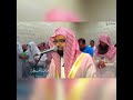 صراخ احد المصلين خلف الشيخ ناصر القطامي مؤثر جدا 