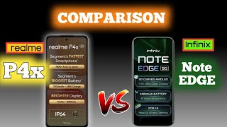 “Realme P4x vs Infinix Note Edge ⚡ Full Comparison | Best Budget Phone 2026?”