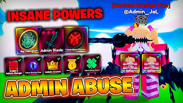 I Unlocked The Most OVERPOWERED Fighters Using ADMIN ABUSE... Maxed Out Anime Eternal