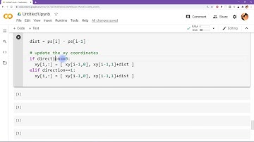 Data animations in Python using Google-colabs