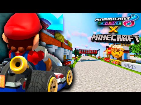 MINECRAFT PERO en MARIO KART 8 DELUXE?!🤯