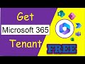 Create free microsoft 365 tenant in 2024  powerapps sharepoint free  office 365 developer e5