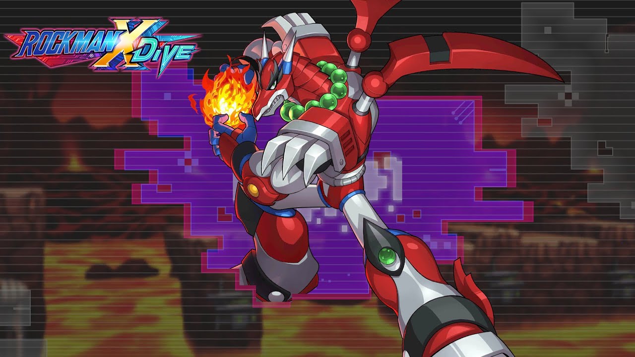 Story Mode Stage 10 Volcano - Mega Man X DiVE
