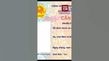 Những trường hợp phải đổi từ CCCD sang thẻ căn cước từ ngày 1/7||  #tintuc #news
