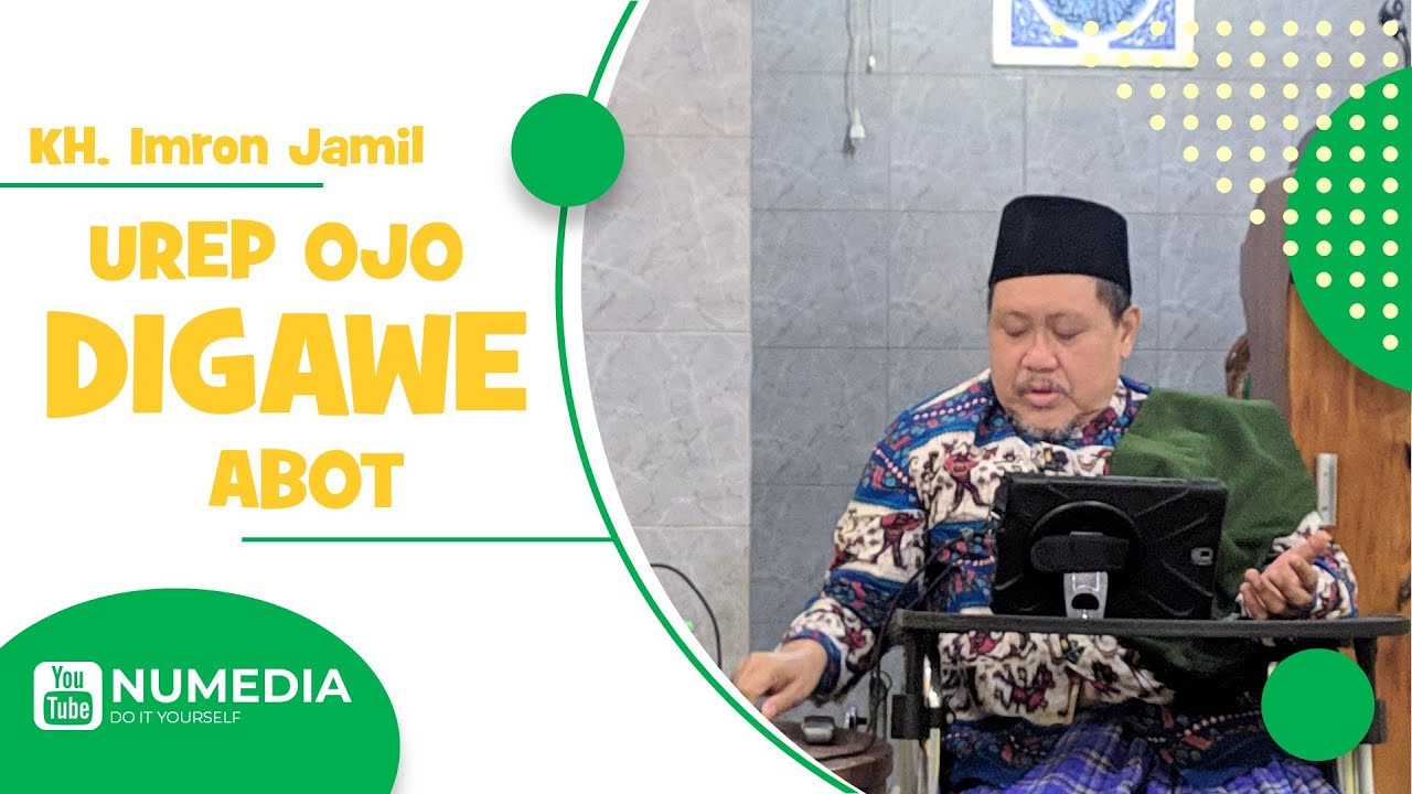 Ceramah Kh Imron Jamil Gambaran