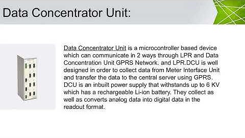 Data concentrator unit manufacturing company | Data Concentrator Unit | CMSGP