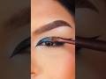 Blue glitter EyeMakeup tutorial💙👀 #viral#softglamlook#youtubefeed #eyemakeup#shorts#ytshorts#fypシ゚