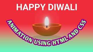 Happy Diwali Animation Using HTML & CSS || Coding in Android Tablet (SPCK Editor)