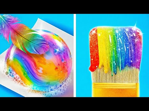 ¡DESAFÍO DE ARTE DE 1 ESTRELLA vs 5 ESTRELLAS! Trucos de Dibujo Baratos vs Caros e Ideas de DIY