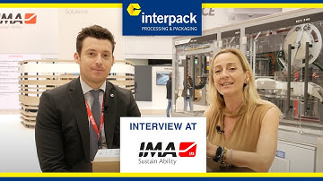 At Interpack a great news: the new division IMA e-Commerce. Efficiency, throughput, and automation.