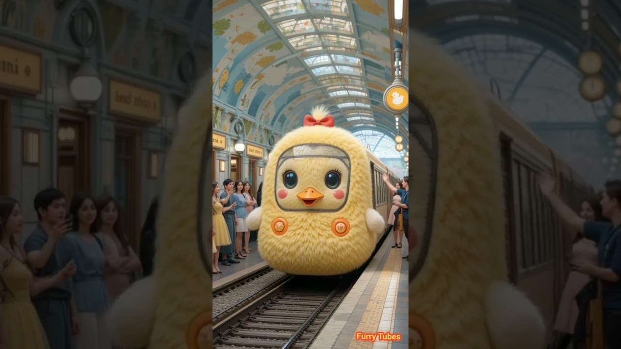 Cute Duck 🐥 Themed Train. 