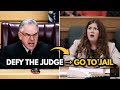 Judge DEMANDS Compliance After Mom Refuses Custody Exchange — Courtroom Explodes