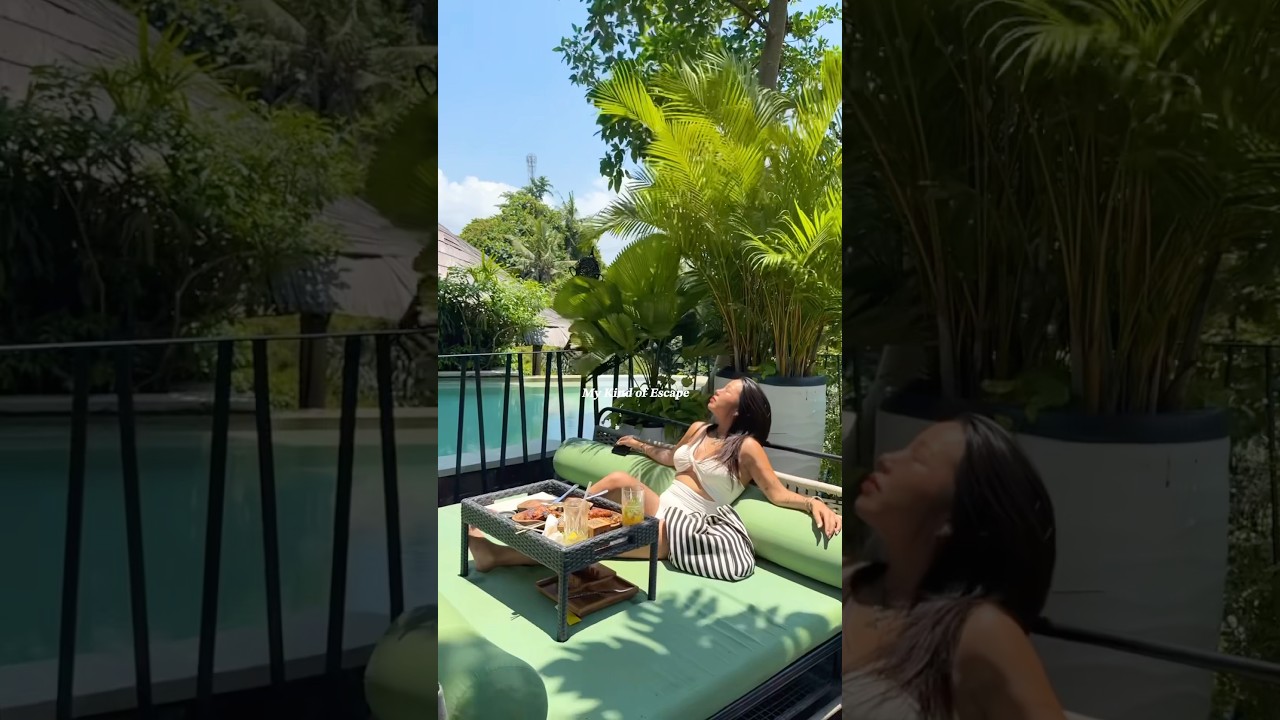 Pelarian versi akuDi antara hijau & tenang🌿✨