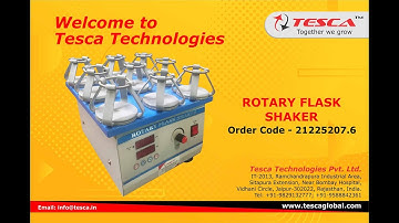 Step-By-Step Guide To Use The Rotary Flask Shaker - Tesca 21225207.6 | TescaGlobal.com